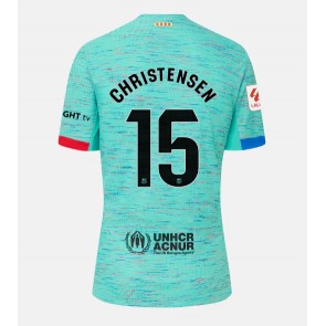 Barcelona Andreas Christensen #15 Rezervni Dres 2023-24 Kratak Rukavima